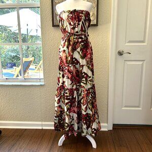 New York & Co. Tiered Floral Maxi Dress